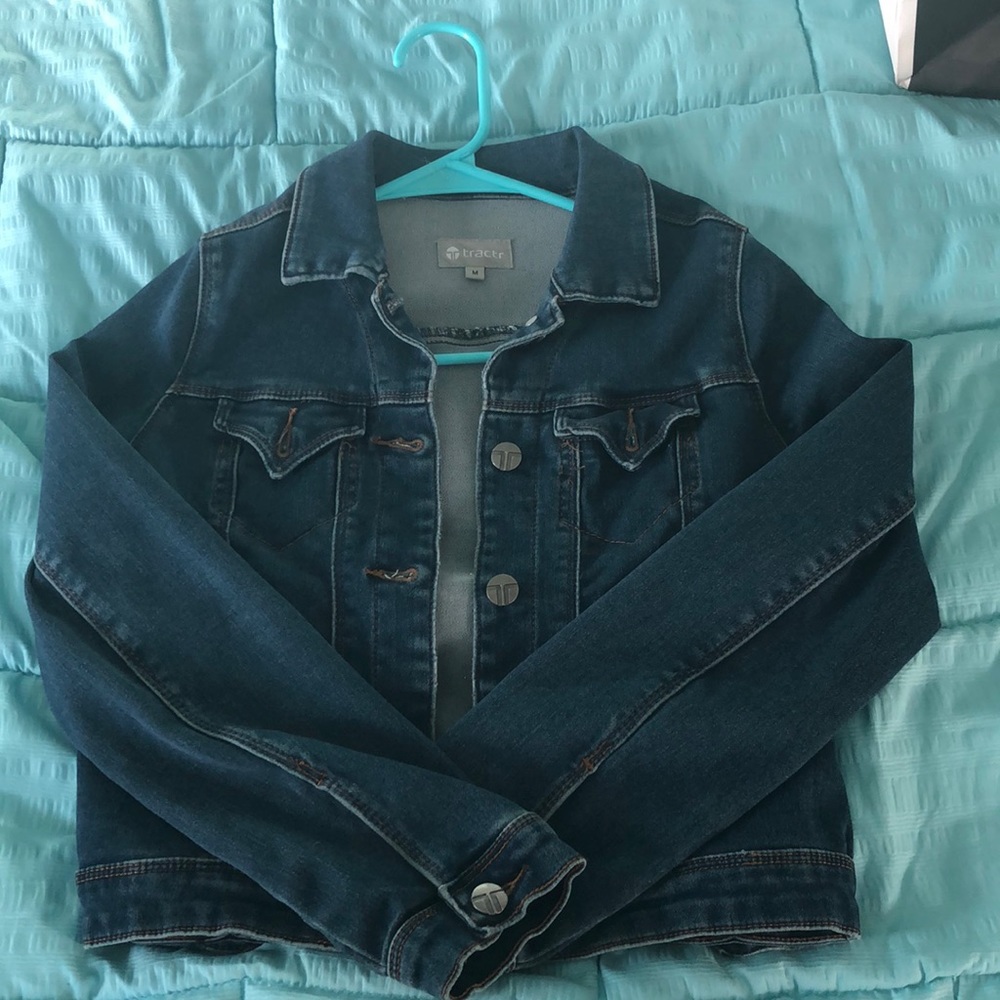 Tractr Girls Jean Jacket - Size Medium